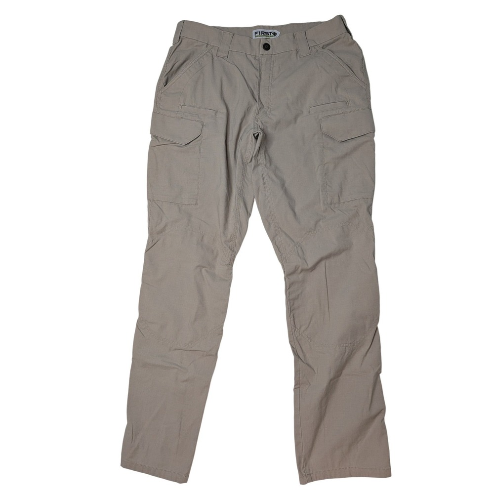 First Tactical‎ V2 Tactical Pants Men's 36x34 Khaki Tan Ripstop Cargo Duty